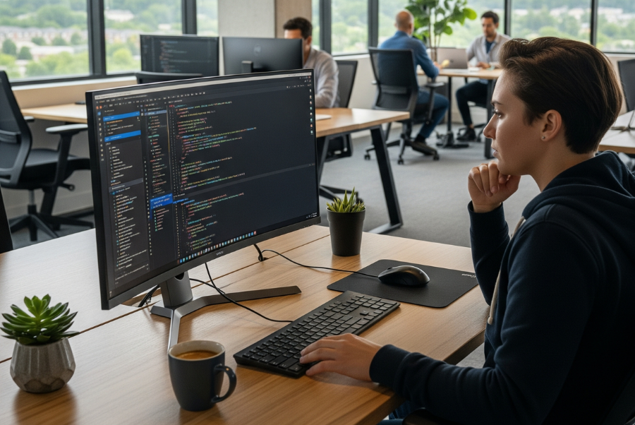 Lorton VA developer customizing Botpress AI chatbot