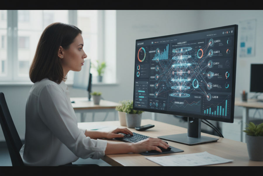 Gathering real business data for neural network training in Lorton VA