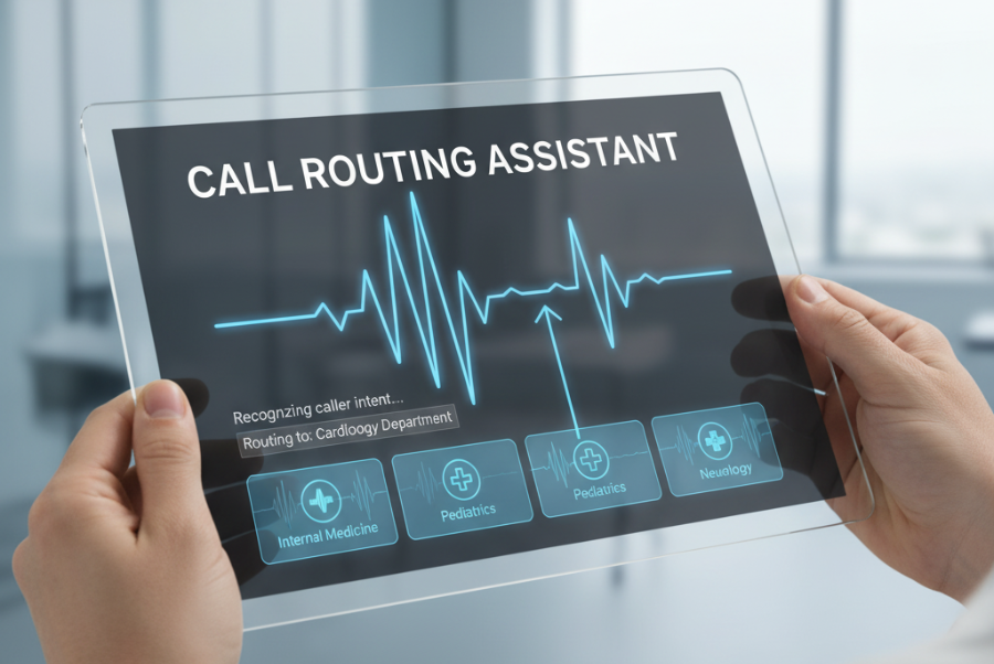 AI recognizing caller intent and routing calls instantly