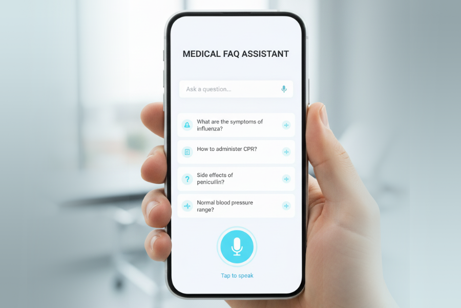 AI chatbot answering FAQs for Fairfax VA businesses