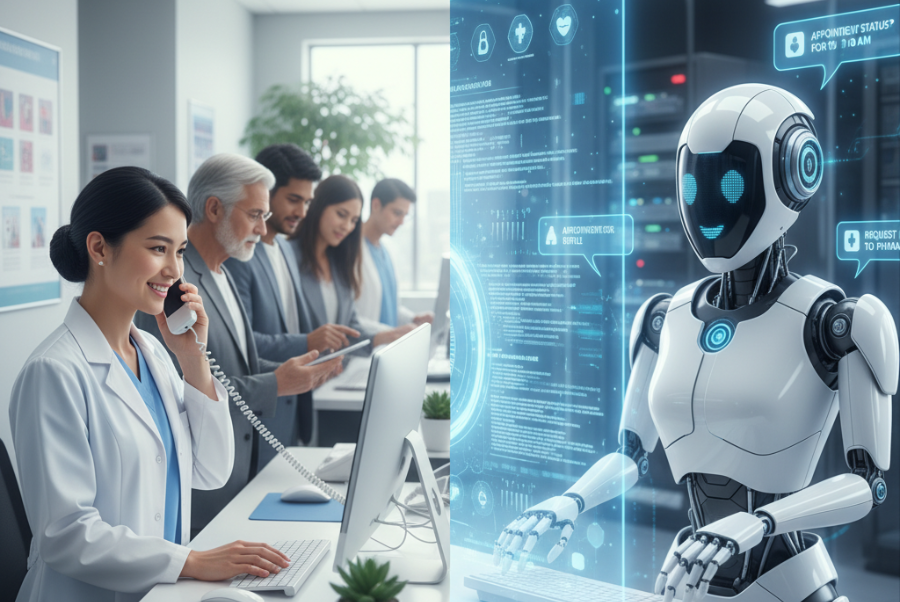 Comparison of manual customer replies vs automated bot replies in Springfield VA shops